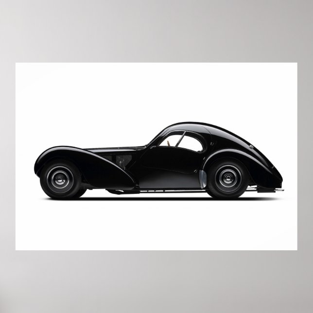 Póster Viejo coche 50 (Frente)