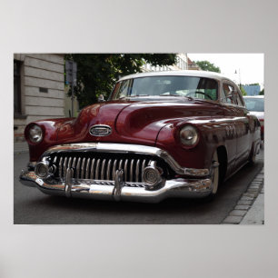 Póster Viejo coche vintage - poster