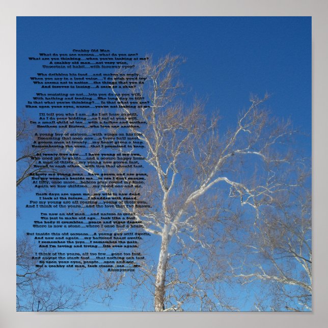 Póster Viejo de CrabbyQué ves nur... (Frente)