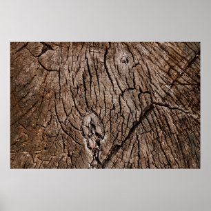 Póster Viejo gris oscuro fondo de madera texturada, El Su