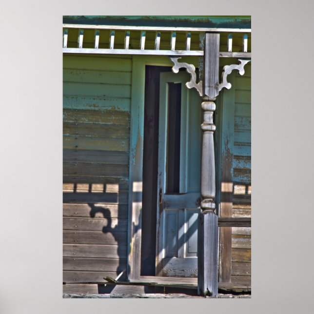 Póster Viejo hogar abandonado (Frente)