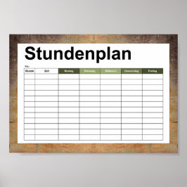 Póster viejo lienzo sucio