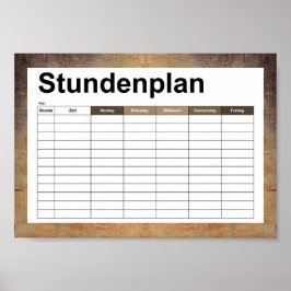 Póster viejo lienzo sucio