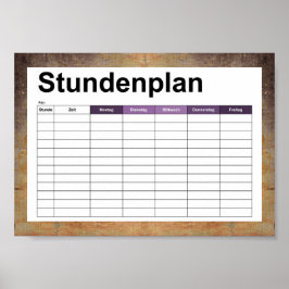 Póster viejo lienzo sucio