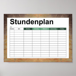 Póster viejo lienzo sucio