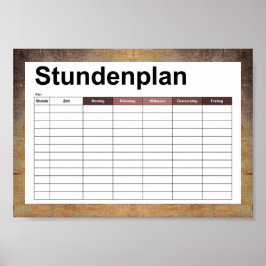 Póster viejo lienzo sucio