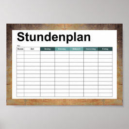 Póster viejo lienzo sucio