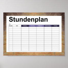 Póster viejo lienzo sucio