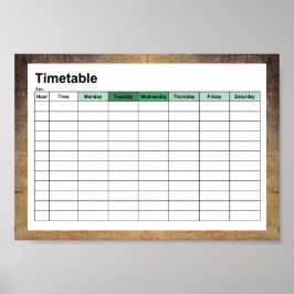 Póster viejo lienzo sucio