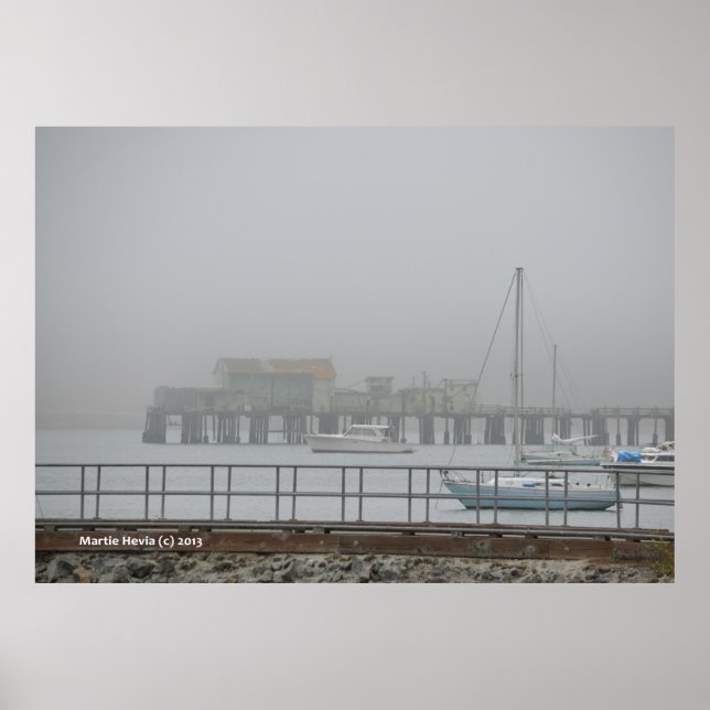 Póster Viejo muelle (Frente)