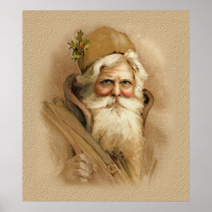 Póster Viejo Mundo Santa 2