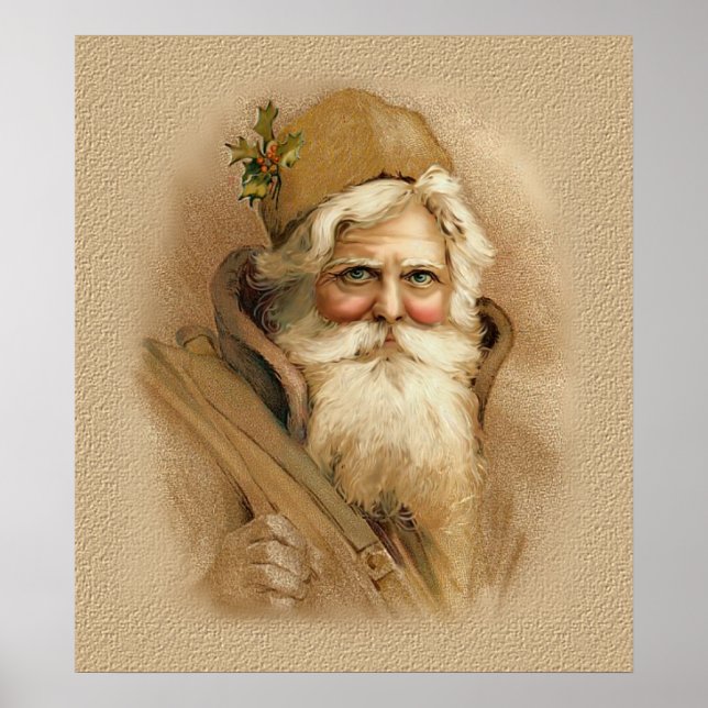Póster Viejo Mundo Santa 2 (Frente)
