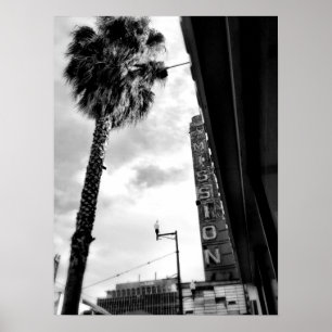 Póster Viejo teatro San Francisco de la misión