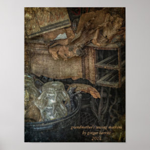 Póster Viejo y polvoriento