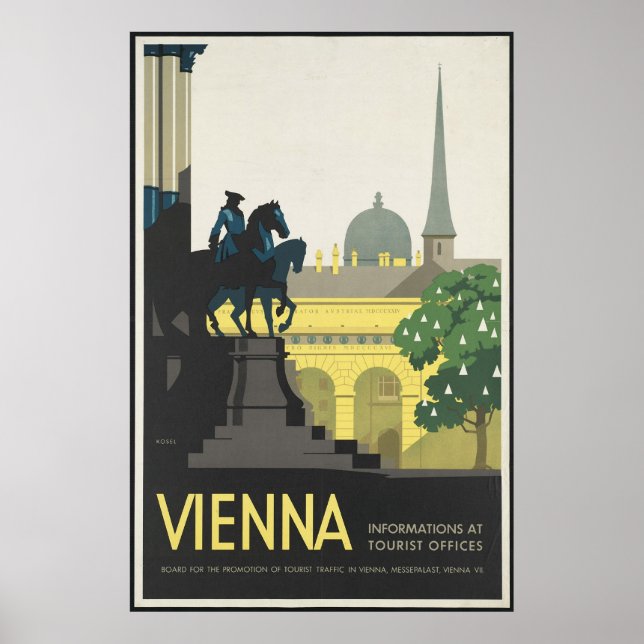 Póster Viena (Frente)
