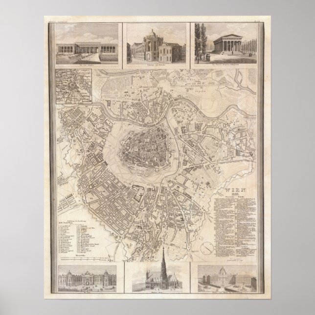 Póster Viena (Frente)