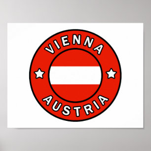 Póster Viena Austria