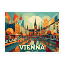 Viena Austria Viaje artístico colorido