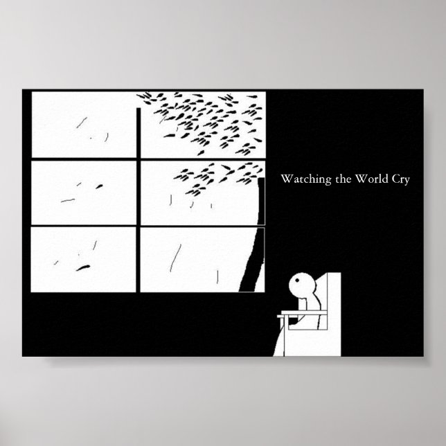 Póster Viendo el grito del mundo (Frente)