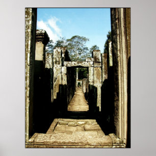 Póster Viendo la historia de Camboya