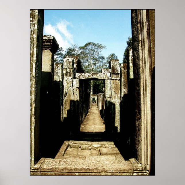 Póster Viendo la historia de Camboya (Frente)