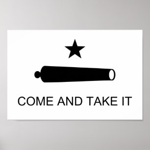 Póster Viene tomarle - la bandera de Estados Unidos Tejas
