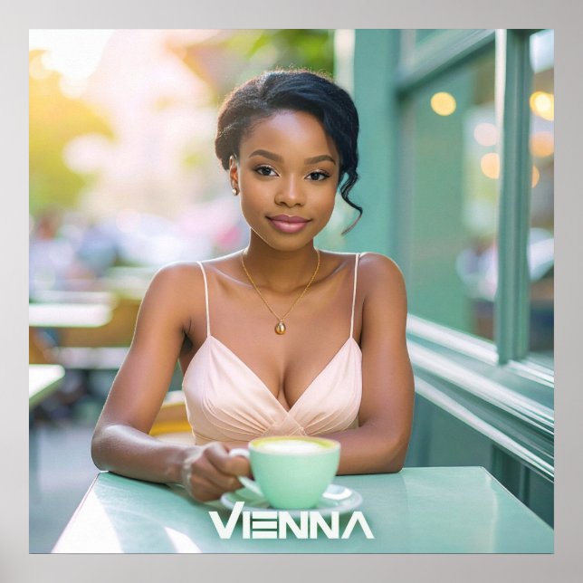 PÓSTER VIENNA - WIEN - LOVE FROM AUSTRIA (Frente)