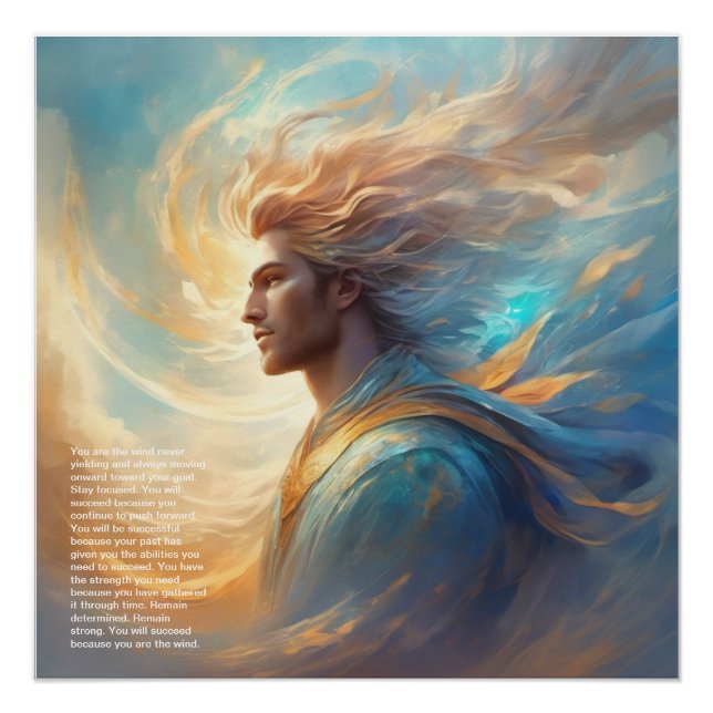 Póster Viento (Anverso)