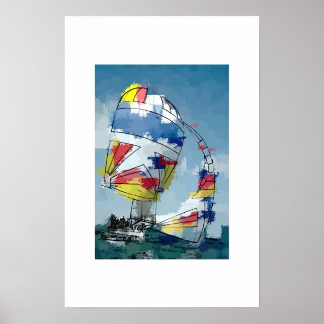 Póster Viento Abajo (Frente)