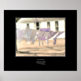 Póster Viento en el Poster de Washington - Haiku