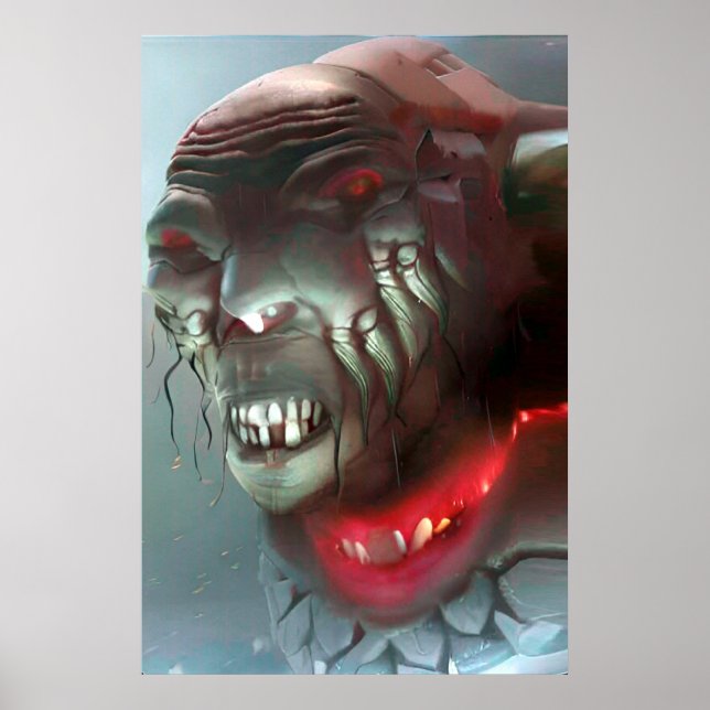 Póster Vientos nocturnos de Wombott (Frente)