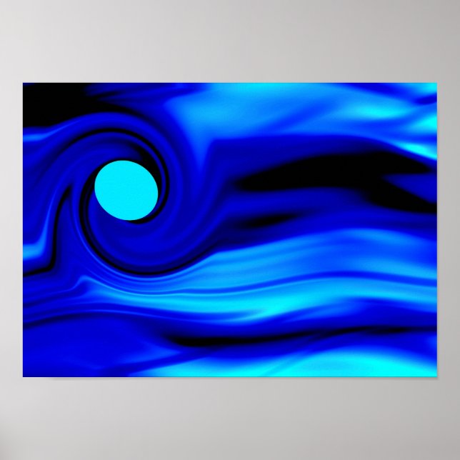 Póster Vieques tragando la luna (Frente)