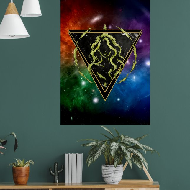 Póster Vierge Zodiaque Cadeau Astrologie (Salón 1)