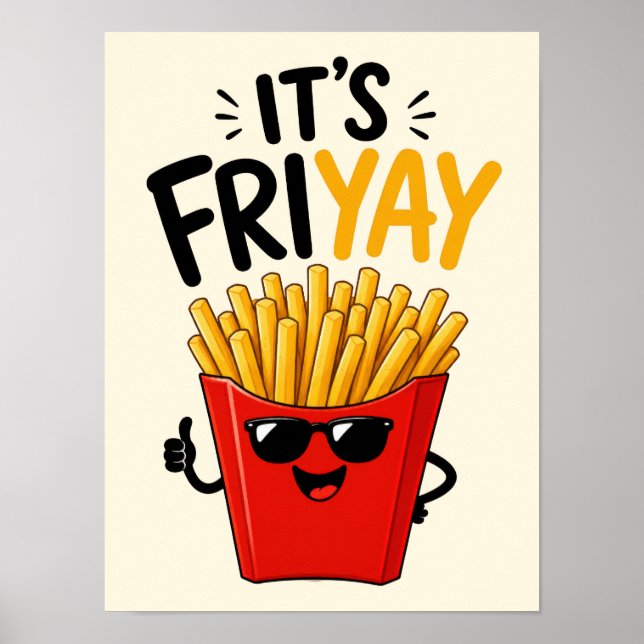 Póster Viernes Divertido (Frente)