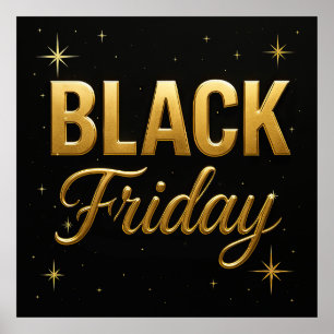 Póster Viernes Negro 