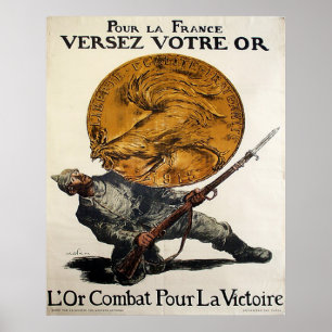 Póster Vierta el La Francia