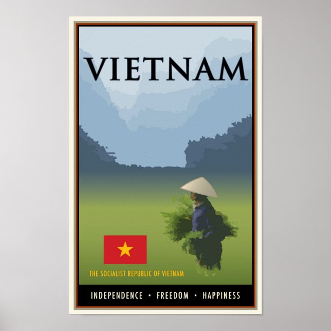 Póster Vietnam (Frente)