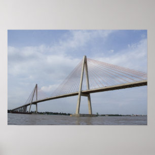 Póster Vietnam, Ho Chi Minh City aka Saigon). Delta