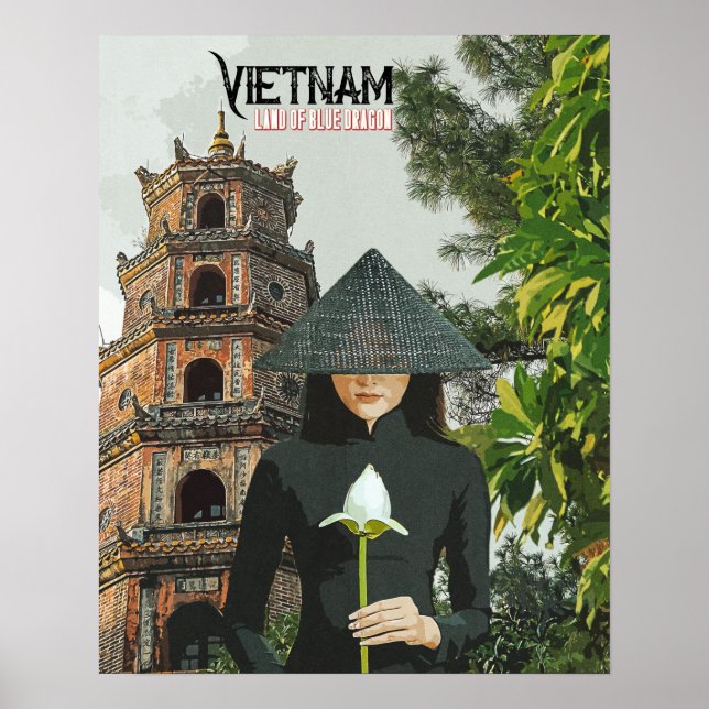 Póster Vietnam: Vacaciones de viaje (Frente)