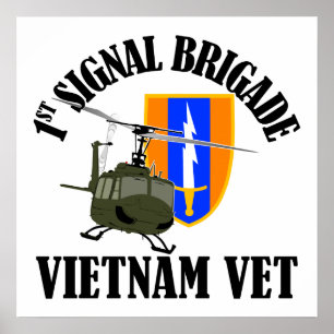 Póster Vietnam Vet - 1er Sig Bde