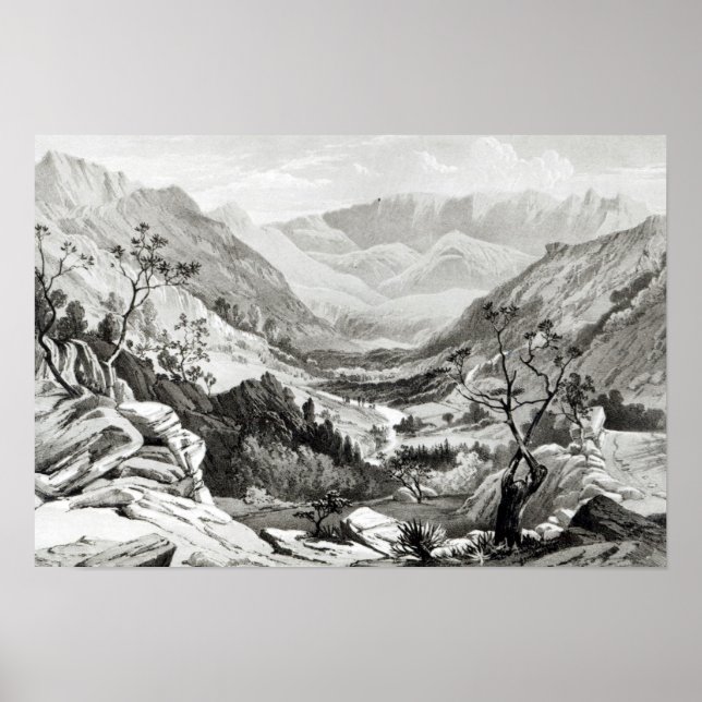 Póster View between Senafe and Rahaguddy (Frente)