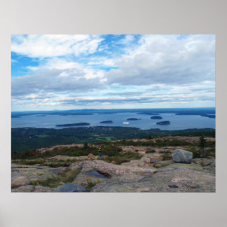 Póster View From Cadillac Mountain Poster