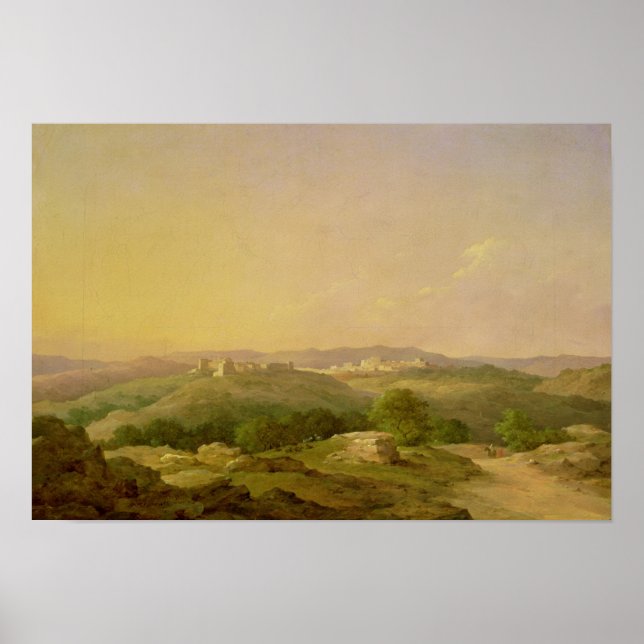 Póster View of Bethlehem, 1857 (Frente)