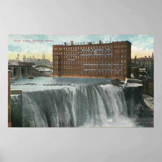Póster View of First Falls (Frente)