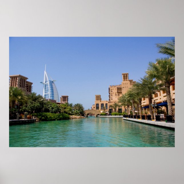 Póster View Of Madinat Jumeirah, Dubai (Frente)