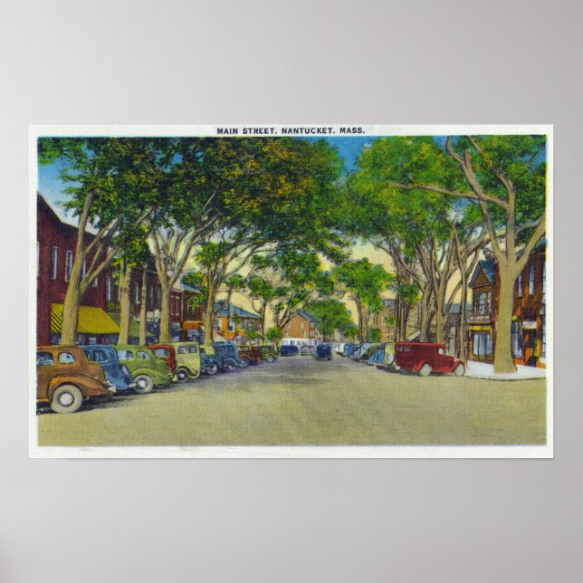 Póster View of Main Street 3 (Frente)
