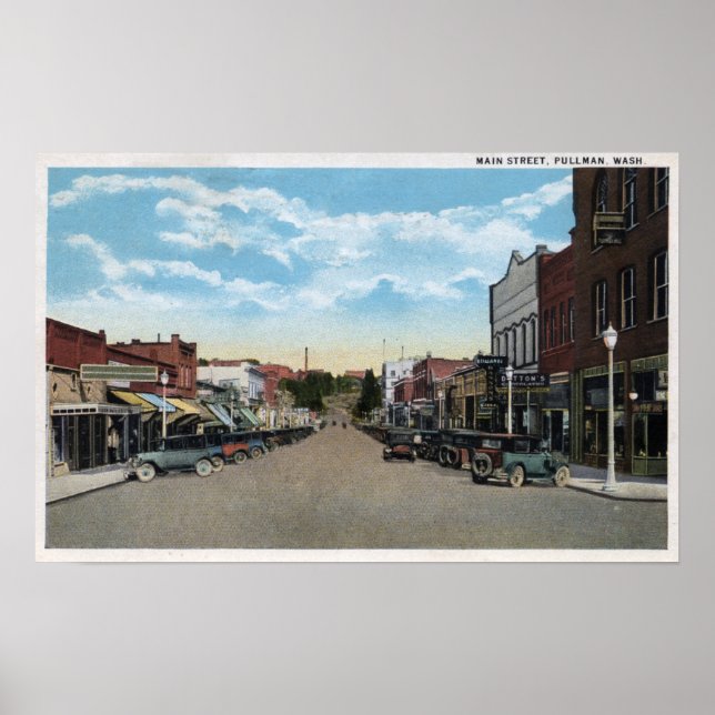 Póster View of Main Street 5 (Frente)
