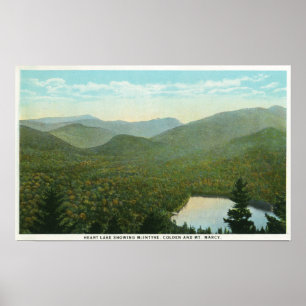 Póster View of McIntyre, Colden, and Marcy Mts.