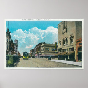 Póster View of Park StreetAlameda, CA 2