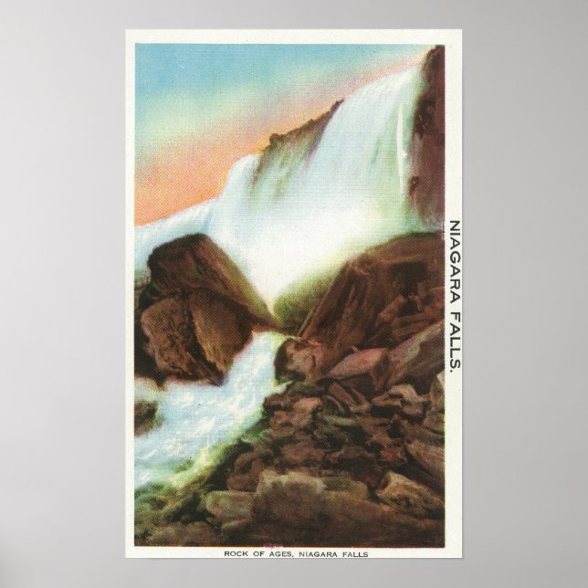 Póster View of Rock of Ages (Frente)